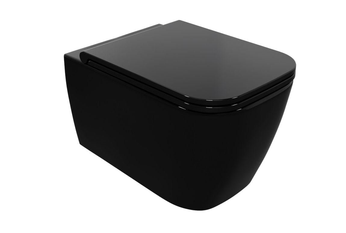 Quadra Wall Hung WC with Soft Close Seat 8 Quadra Wall Hung WC with Soft Close Seat - Image 8