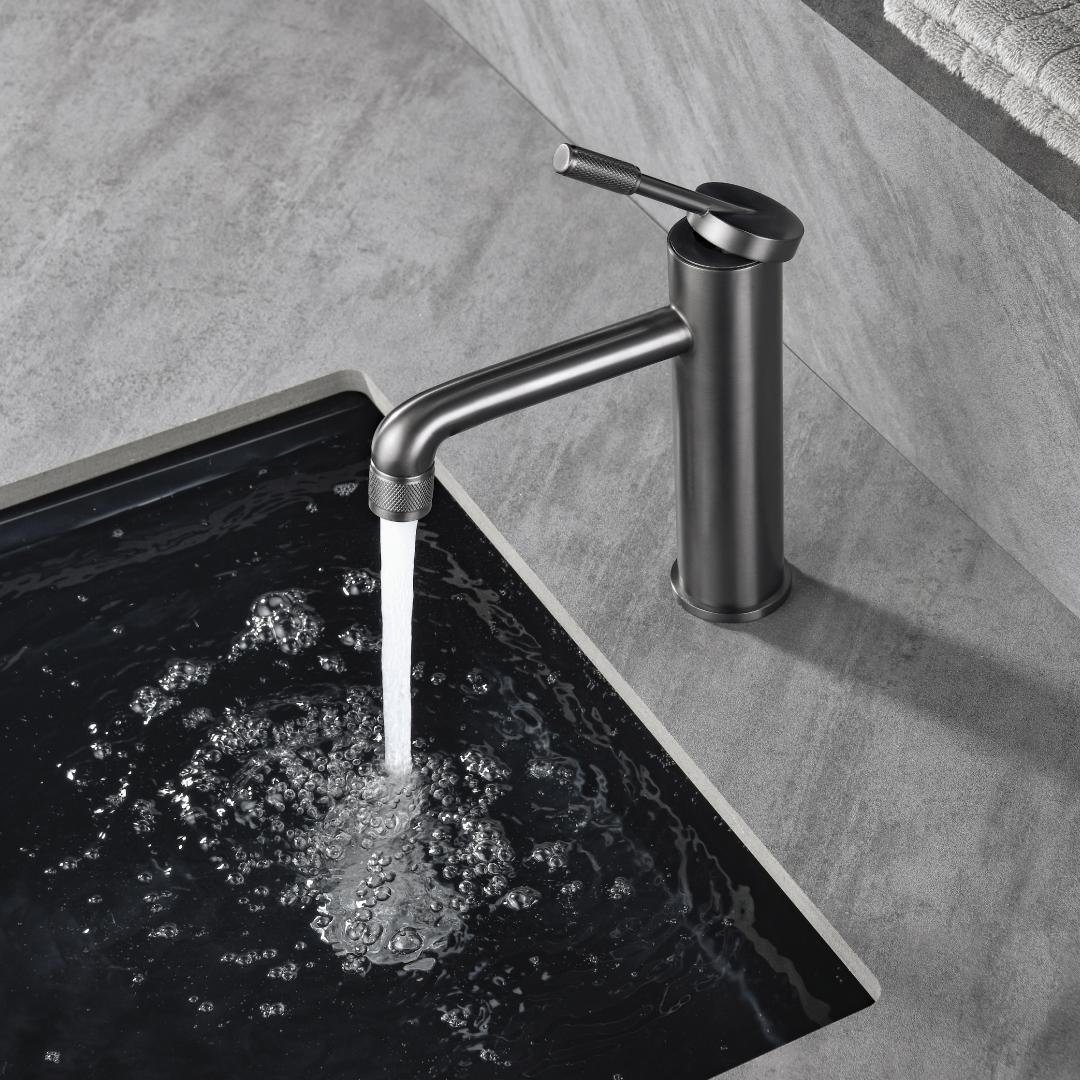 XL Vision Pro Gunmetal PVD Basin Mixer 3 XL Vision Pro Gunmetal PVD Basin Mixer - Image 3