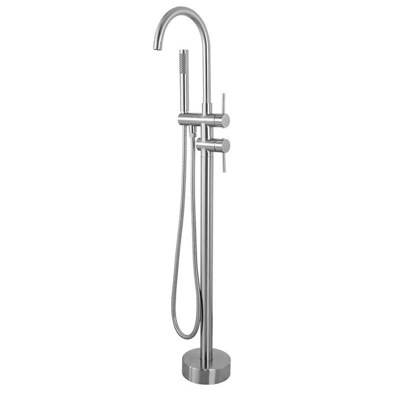 XL Vision Neo Stainless Steel Freestanding Bath Shower Mixer 2 XL Vision Neo Stainless Steel Freestanding Bath Shower Mixer - Image 2