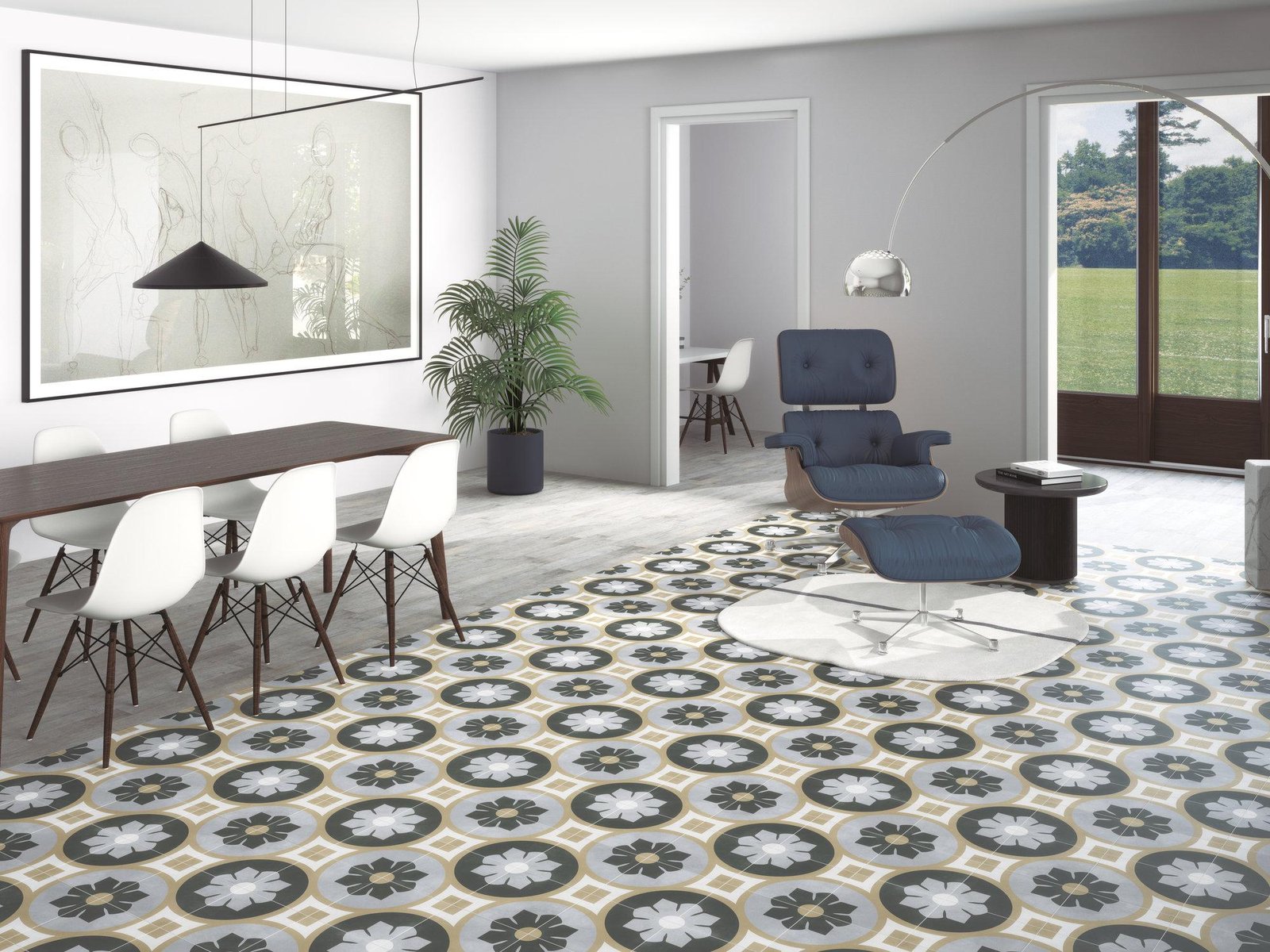 Attika Porcelain 6 Porcelain Tiles