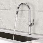 XL Vision - Kitchen Pull-Out Mixer Tap Brushed Stainless Steel