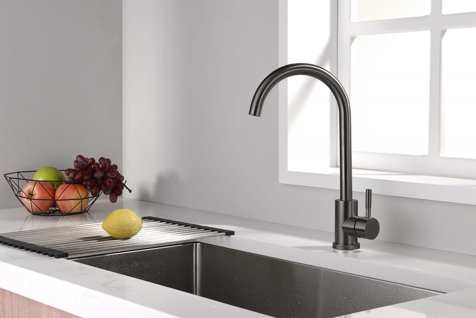 XL Vision - Neo Kitchen Mixer Gunmetal PVD Finish 1 XL Vision - Neo Kitchen Mixer Gunmetal PVD Finish