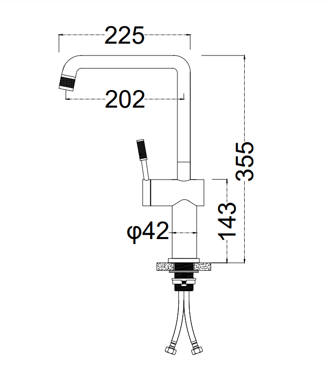XL Vision - Pro Kitchen Mixer Gunmetal PVD Finish 2 Pro-Kitchen-Mixer-XP10