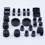 XL Vision Matt Black Corner Shower Door Application Set