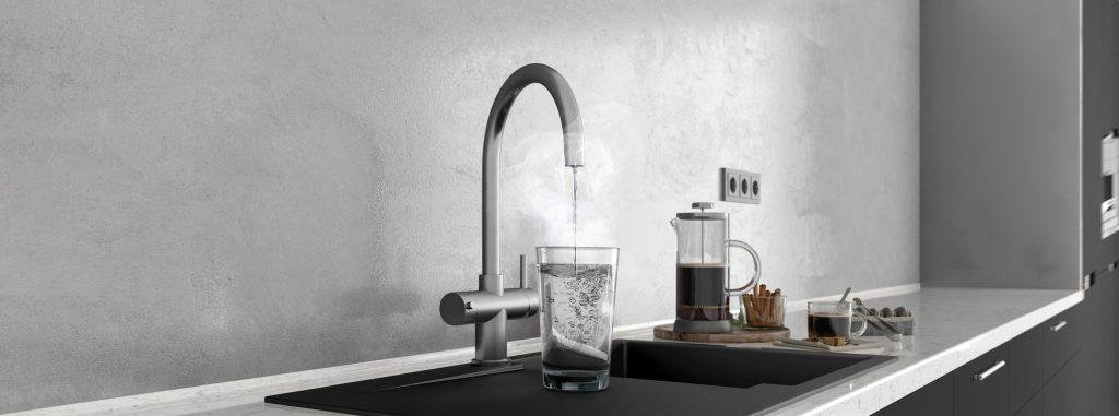 XL Vision - Neo Boiling Water Tap Brush Stainless Steel