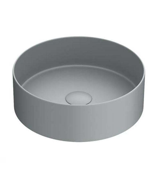 Matt Grey Countertop Basin 460mm 2 Matt Grey Countertop Basin 460mm - Image 2