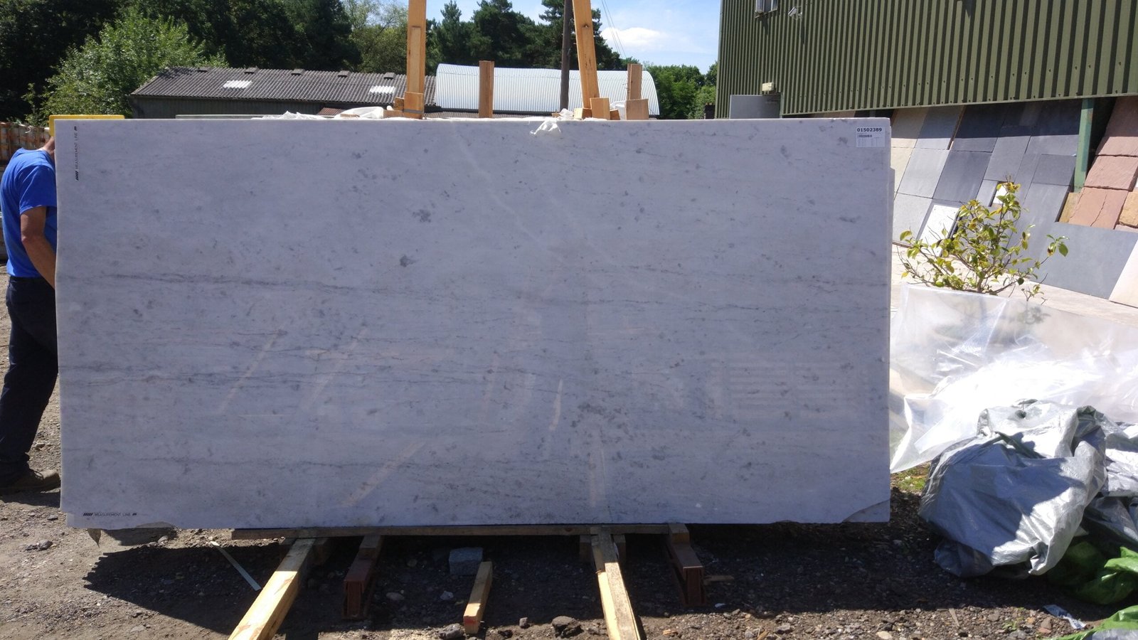 Antarctic White Polished Marble Slab 2 marble