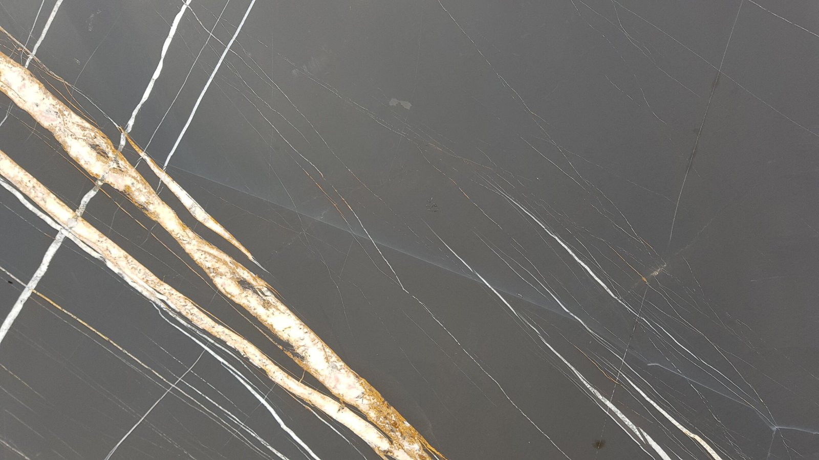 Sahara Noir Honed Marble Slab 2 Sahara Noir Honed Marble Slab - Image 2