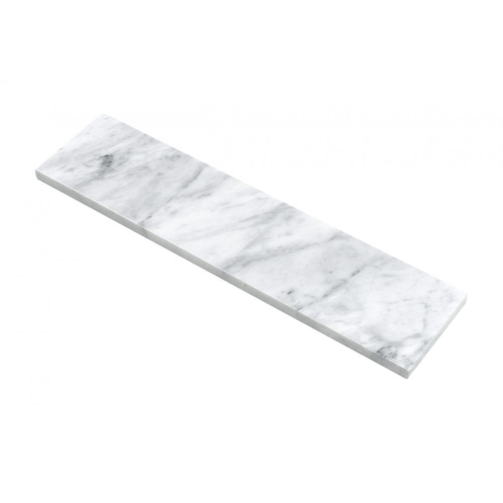 Carrara Honed Marble Brick Tile 2 Carrara Honed Marble Brick Tile - Image 2