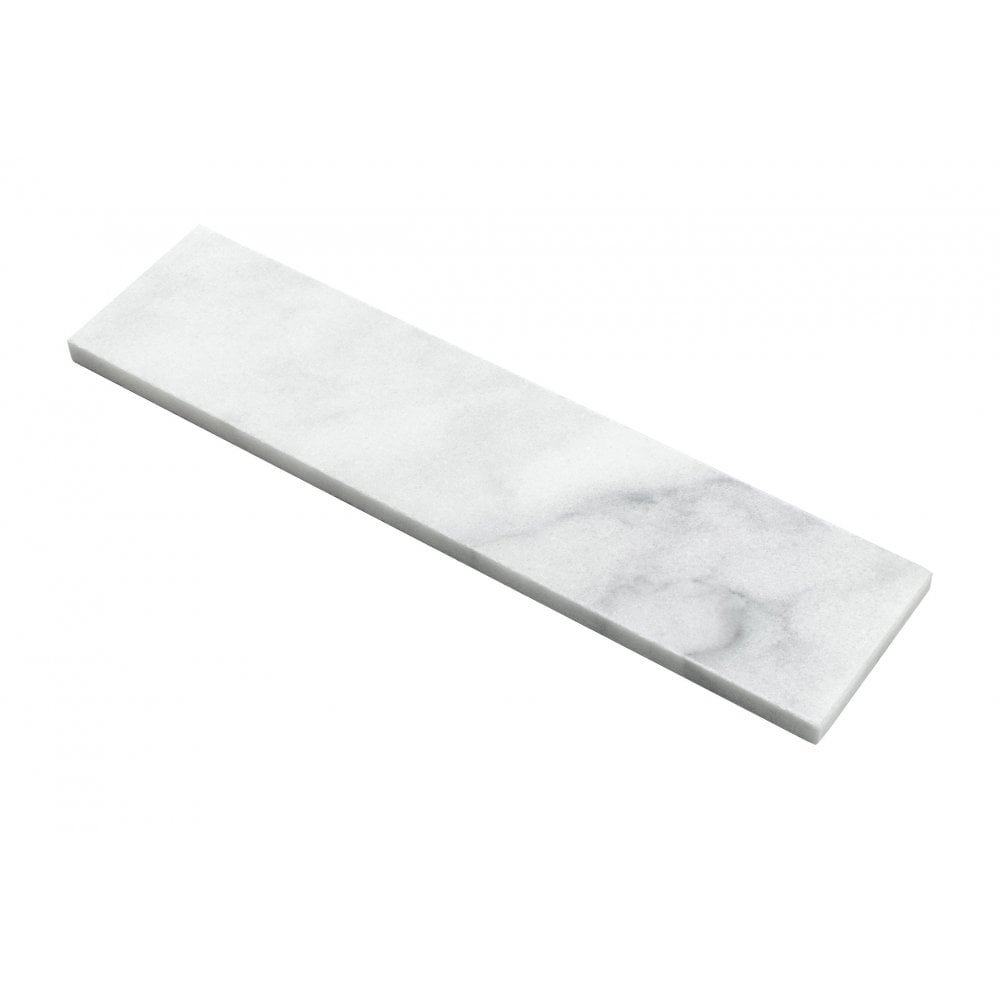 Statuario Honed Marble Brick Tile 3 Statuario Honed Marble Brick Tile - Image 3