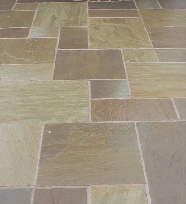 Raj Green Sandstone Riven Finished 3 Raj Green Sandstone Riven Finished - Image 3