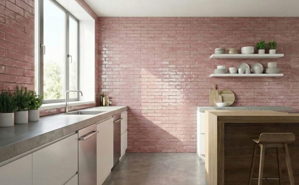 Blush Pink Textured Ceramic
